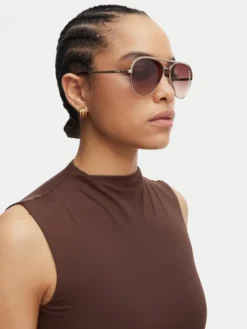 Guess Okulary przeciwsłoneczne GU00271 Złoty