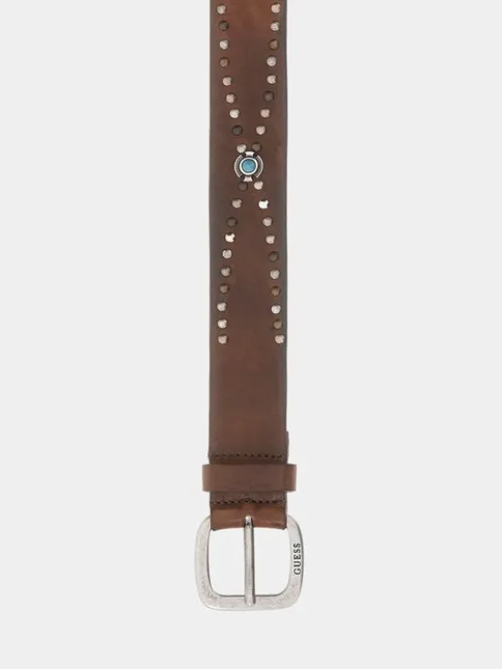 Guess Pasek 183110 Brązowy