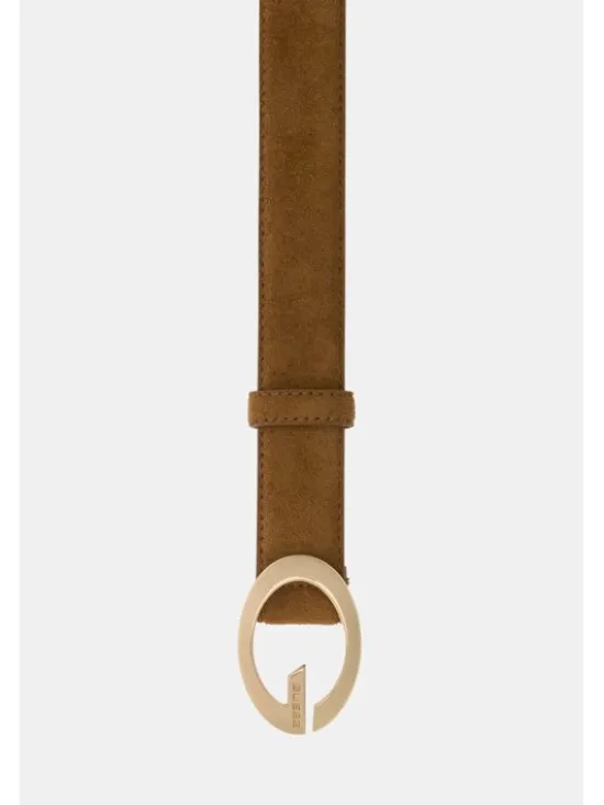 Guess Pasek 184037 Brązowy