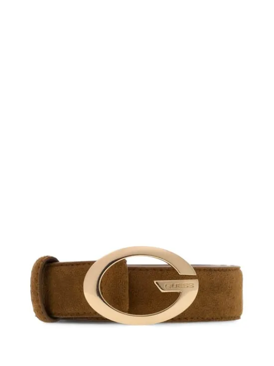 Guess Pasek 184037 Brązowy
