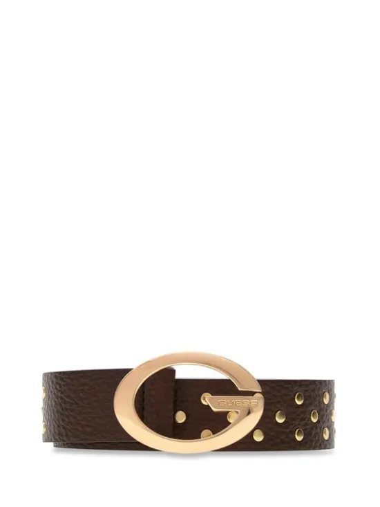 Guess Pasek Damski BW9502 P6430 Brązowy