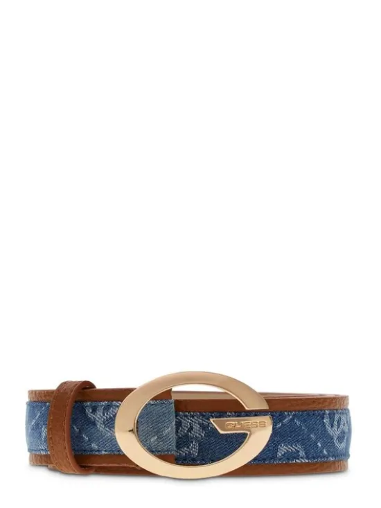 Guess Pasek 182657 Niebieski