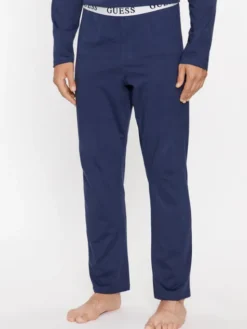 Guess Piżama U2BX00 KBZG0 Niebieski Regular Fit