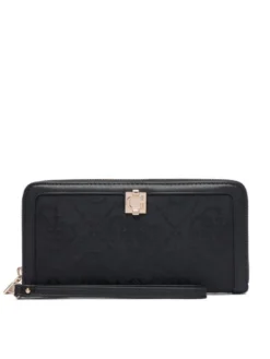 Guess Portfel Audrey Logo Slg SWJG97 55146 Czarny