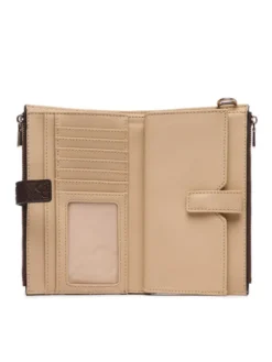 Guess Portfel Blake Slg SWPD22 22157 Brązowy
