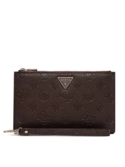 Guess Portfel Blake Slg SWPD22 22157 Brązowy