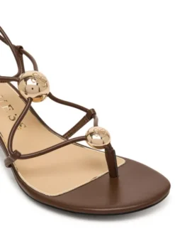 Guess Sandały FLTAYS ELE03 Brązowy
