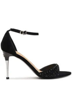 Guess Sandały FLTSNA SUE03 Czarny