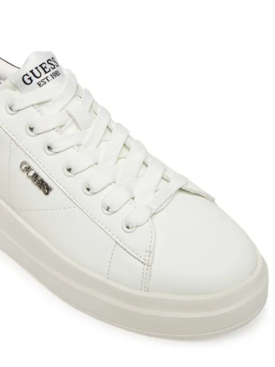 Guess Sneakersy FLFE10 PEL12 Biały