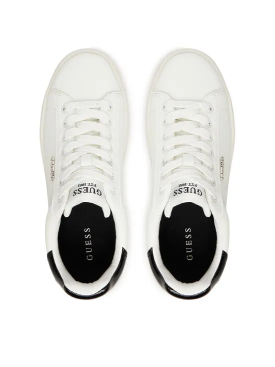 Guess Sneakersy FLFE10 PEL12 Biały
