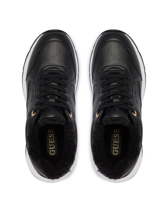 Guess Sneakersy FLFRRE ELE12 Czarny