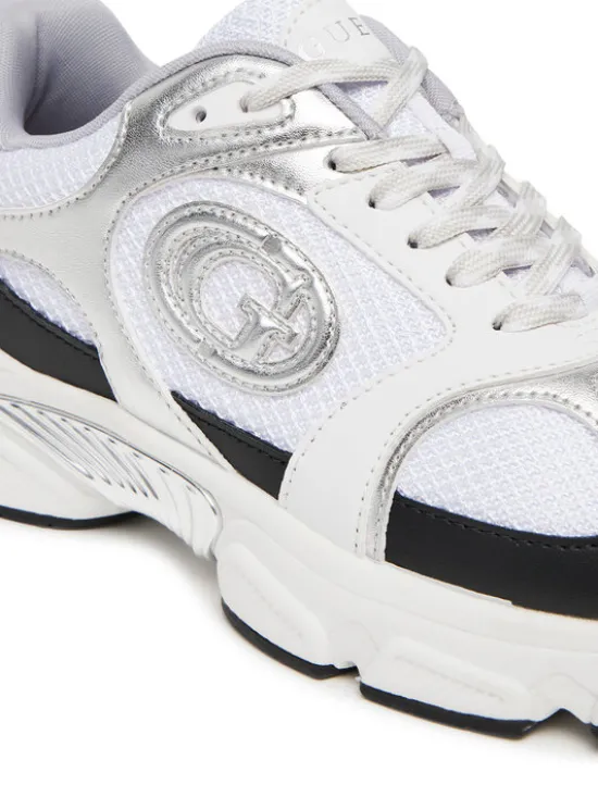 Guess Sneakersy FLTIBI ELE12 Biały