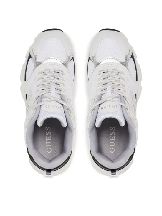 Guess Sneakersy FLTIBI ELE12 Biały