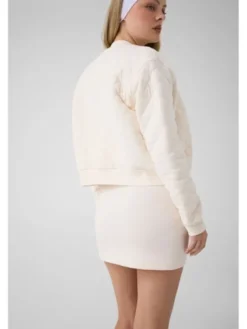 Guess Spódnica mini 183415 Biały Classic Fit