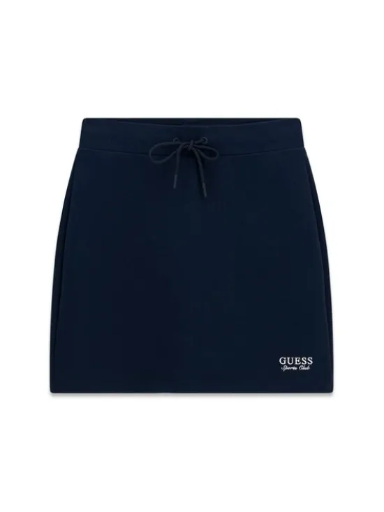 Guess Spódnica mini 183415 Niebieski Classic Fit
