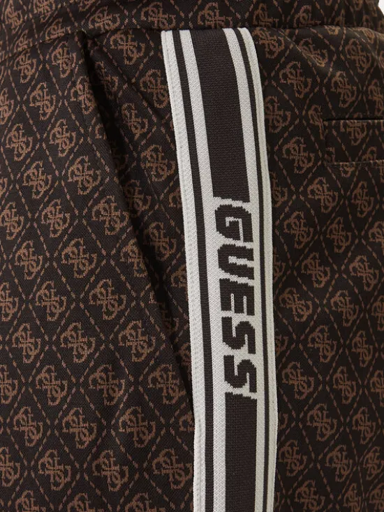 Guess Spodnie dresowe Z5BB19 K2042 Czarny Regular Fit