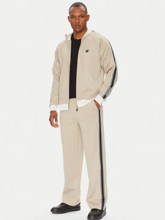 Guess Spodnie dresowe Z5YB14 KCRU2 Beżowy Regular Fit