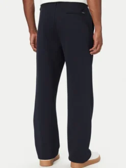 Guess Spodnie materiałowe M6YB13 K4252 Granatowy Regular Fit