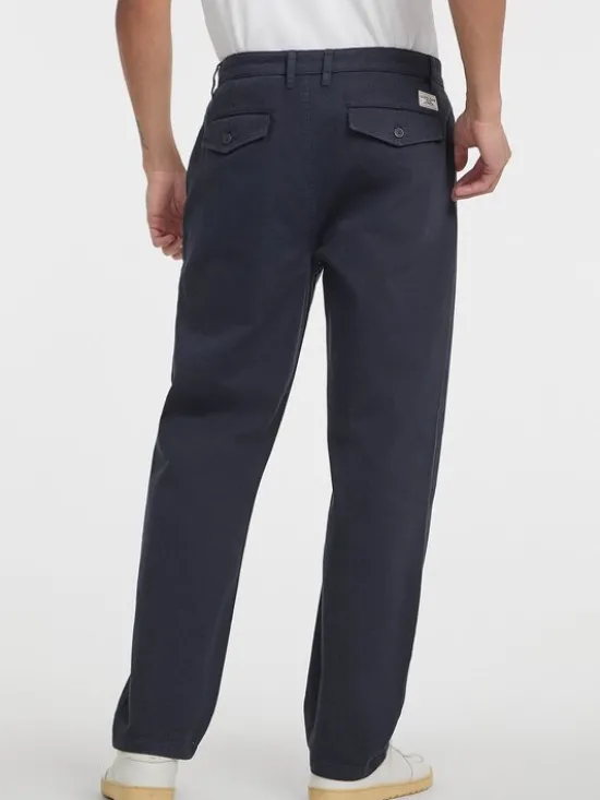 Guess Spodnie materiałowe 166057 Niebieski Regular Fit