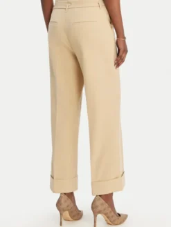 Guess Spodnie materiałowe W6GB17 W1894 Brązowy Regular Fit