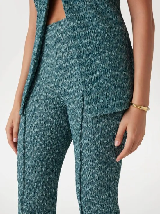 Guess Spodnie materiałowe 176851 Zielony Slim Fit