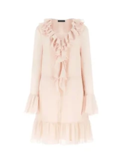 Guess Sukienka codzienna 175821 Różowy Classic Fit