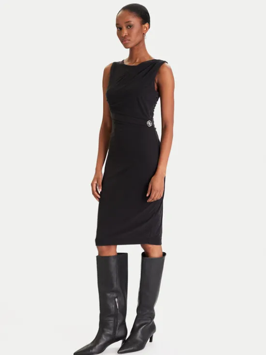 Guess Sukienka codzienna W5YK27 KAQL2 Czarny Regular Fit