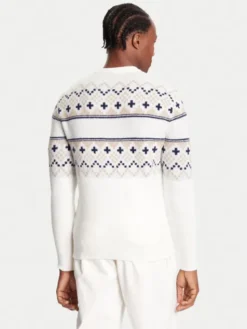 Guess Sweter M5BR61 Z4142 Écru Regular Fit