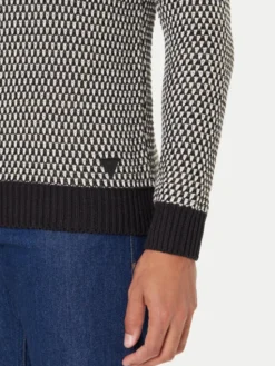 Guess Sweter M5BR23 Z0491 Szary Regular Fit