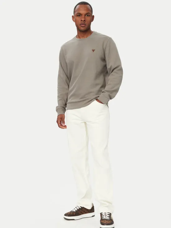Guess Sweter M6YQ24 K4245 Szary Regular Fit