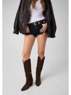 Guess Szorty jeansowe 183139 Czarny Short Fit