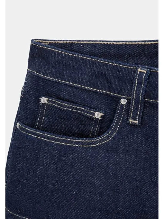 Guess Szorty materiałowe 183138 Niebieski Short Fit