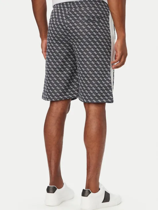 Guess Szorty sportowe Z6GD12 K3220 Granatowy Regular Fit