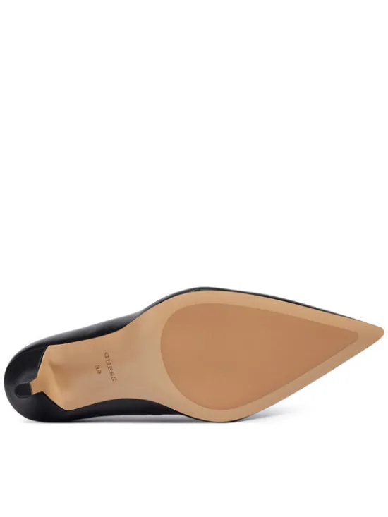 Guess Szpilki FLFPRN LEA08 Czarny