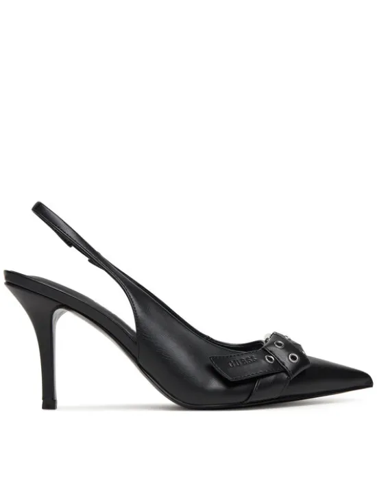 Guess Szpilki FLPPSE ELE05 Czarny