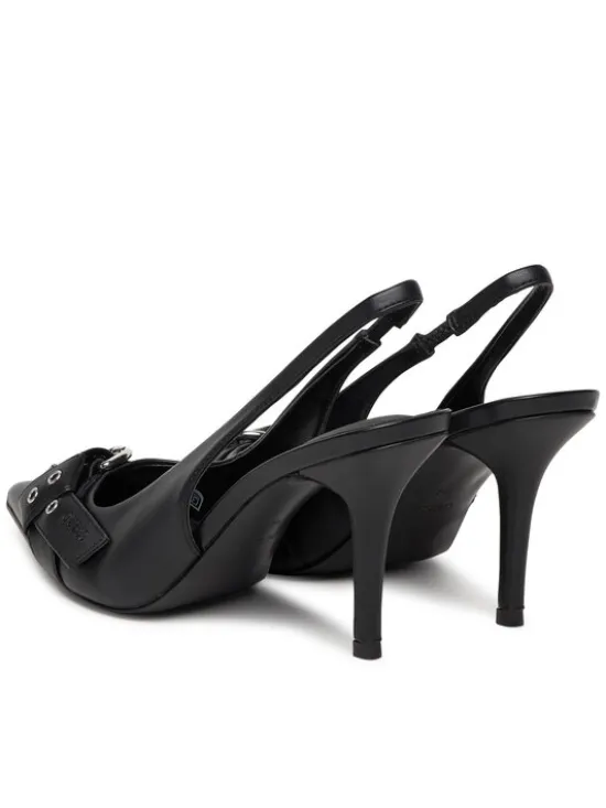 Guess Szpilki FLPPSE ELE05 Czarny