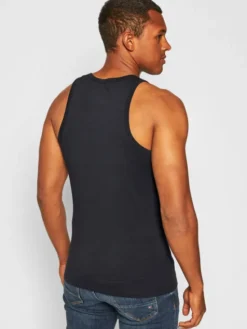 Guess Tank top U97M02 JR003 Czarny Regular Fit