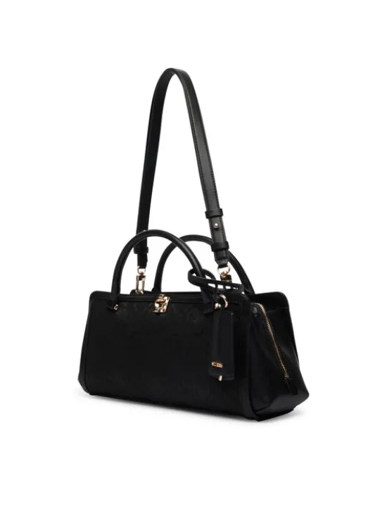 Guess Torebka Audrey Logo HWJG97 55060 Czarny