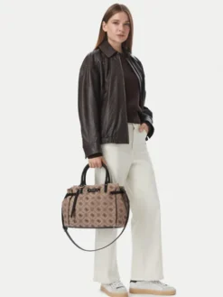 Guess Torebka Dorothy HWJP22 31060 Brązowy jasny