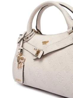 Guess Torebka Ella Logo HWPD97 46050 Kremowy