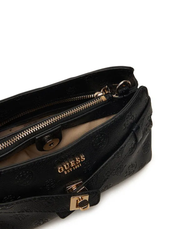 Guess Torebka Ella Logo Mini HWPD97 46730 Czarny