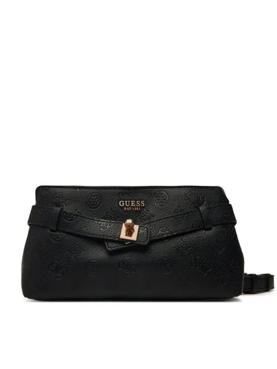 Guess Torebka Ella Logo Mini HWPD97 46730 Czarny