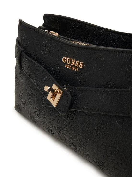 Guess Torebka Ella Logo Mini HWPD97 46730 Czarny