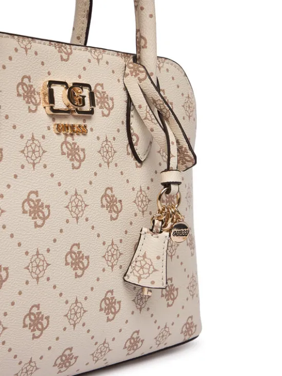 Guess Torebka Emelie Logo HWGP99 28060 Écru
