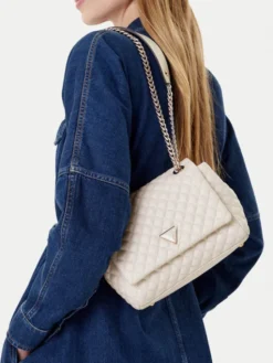 Guess Torebka Everlee HWQG86 79210 Biały