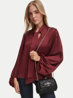 Guess Torebka Frances Mini HWQG22 41780 Czarny