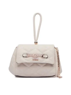 Guess Torebka Frances Mini HWQG22 41780 Kremowy