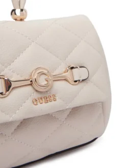 Guess Torebka Frances Mini HWQG22 41780 Kremowy