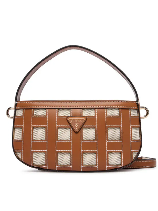 Guess Torebka Frankie Mini HWWG97 36770 Brązowy