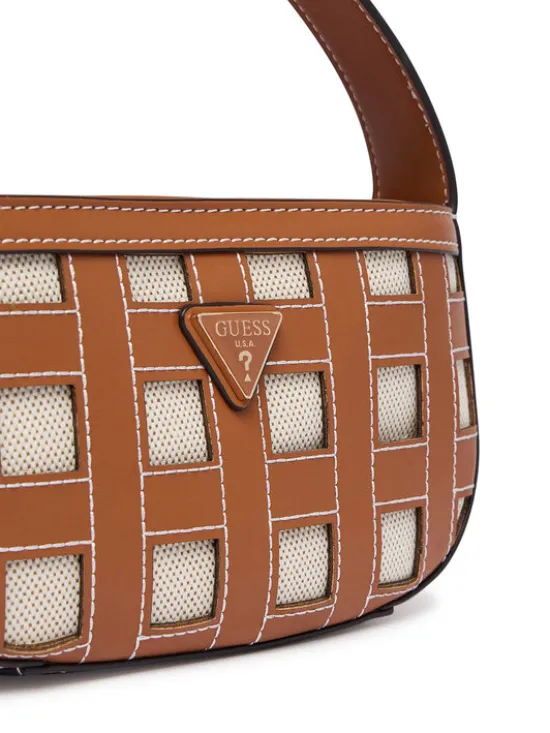 Guess Torebka Frankie Mini HWWG97 36770 Brązowy